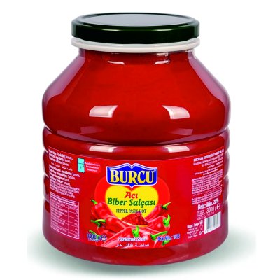 BURCU BİBER SALÇASI ACI EV TİPİ 3200GR