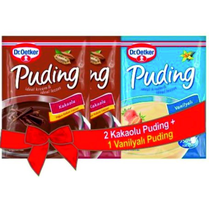 DR. OETKER PUDİNG 3LU (2AD KAKAO+1AD VANİLYA)