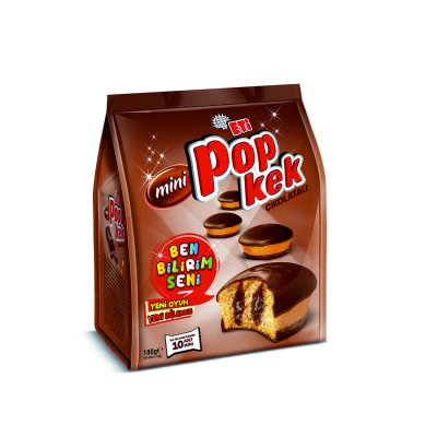 ETİ POPKEK MİNİ 180 GR  KAKAOLU
