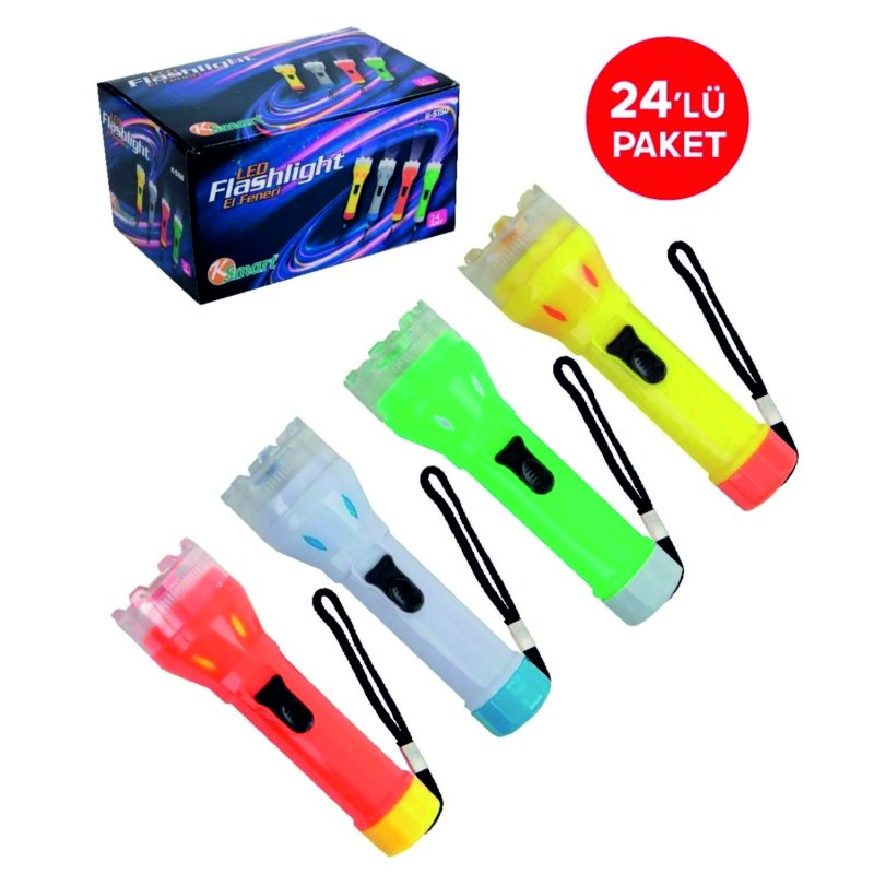 Fener Çocuk Pilli Büyük 24lü