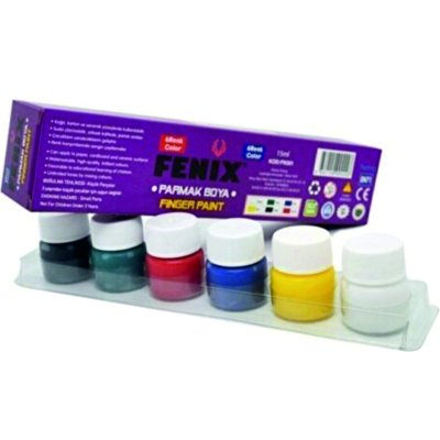 FENİX PARMAK BOYAMA SETİ 6*15ML