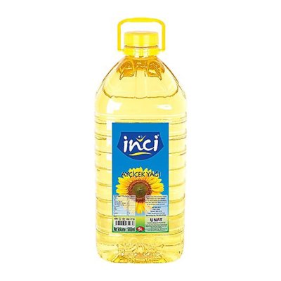 Inci Ayçiçek Yağı Dar Pet 5 Lt