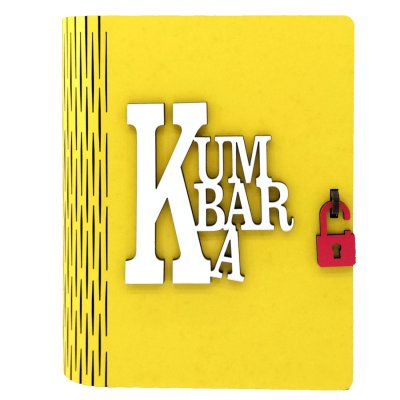 Vavsan Kitap Kumbara Ahşap Hediyelik Money Tip Box Bahşiş Para Biriktirme Kutusu