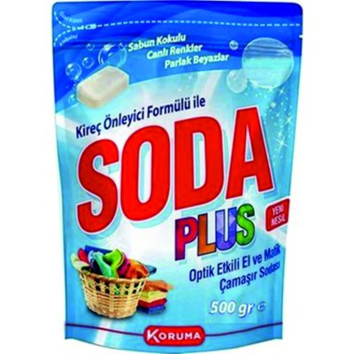 Çamaşır sodası plus optik etkili koruma