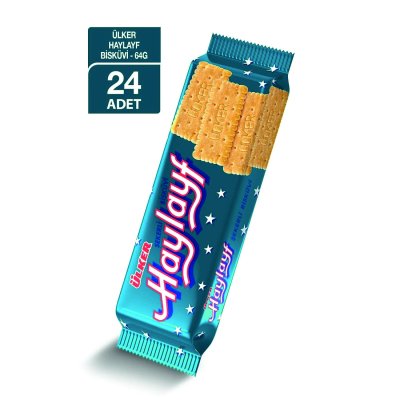 Ülker Haylayf Bisküvi 64 g (koli:24lü)